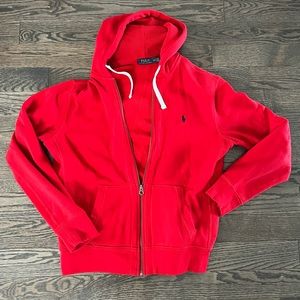 Great condition Red Polo by Ralph Lauren set size large